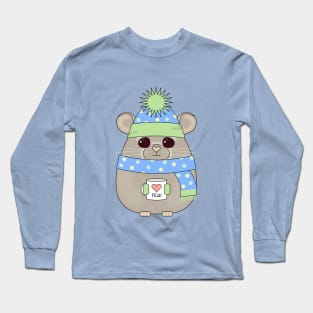 Fluff and Tea Long Sleeve T-Shirt